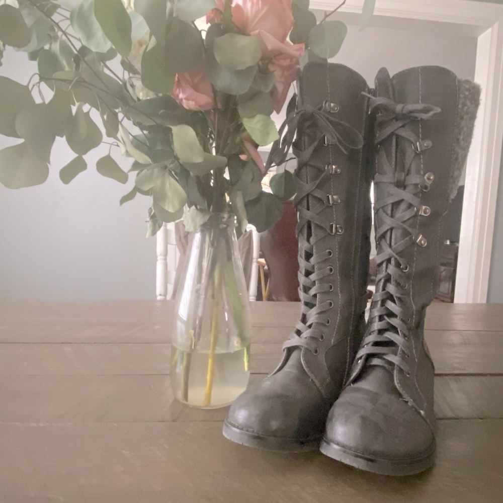 Patrizia Grey Boots